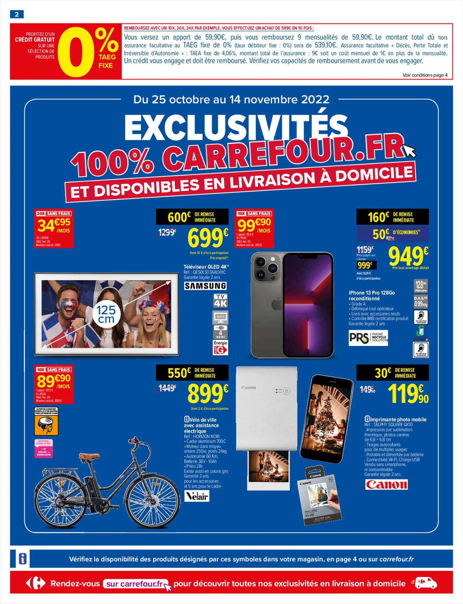 Catalogue Carrefour supporter des supporters, page 00002