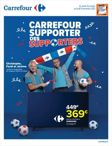 Carrefour supporter des supporters