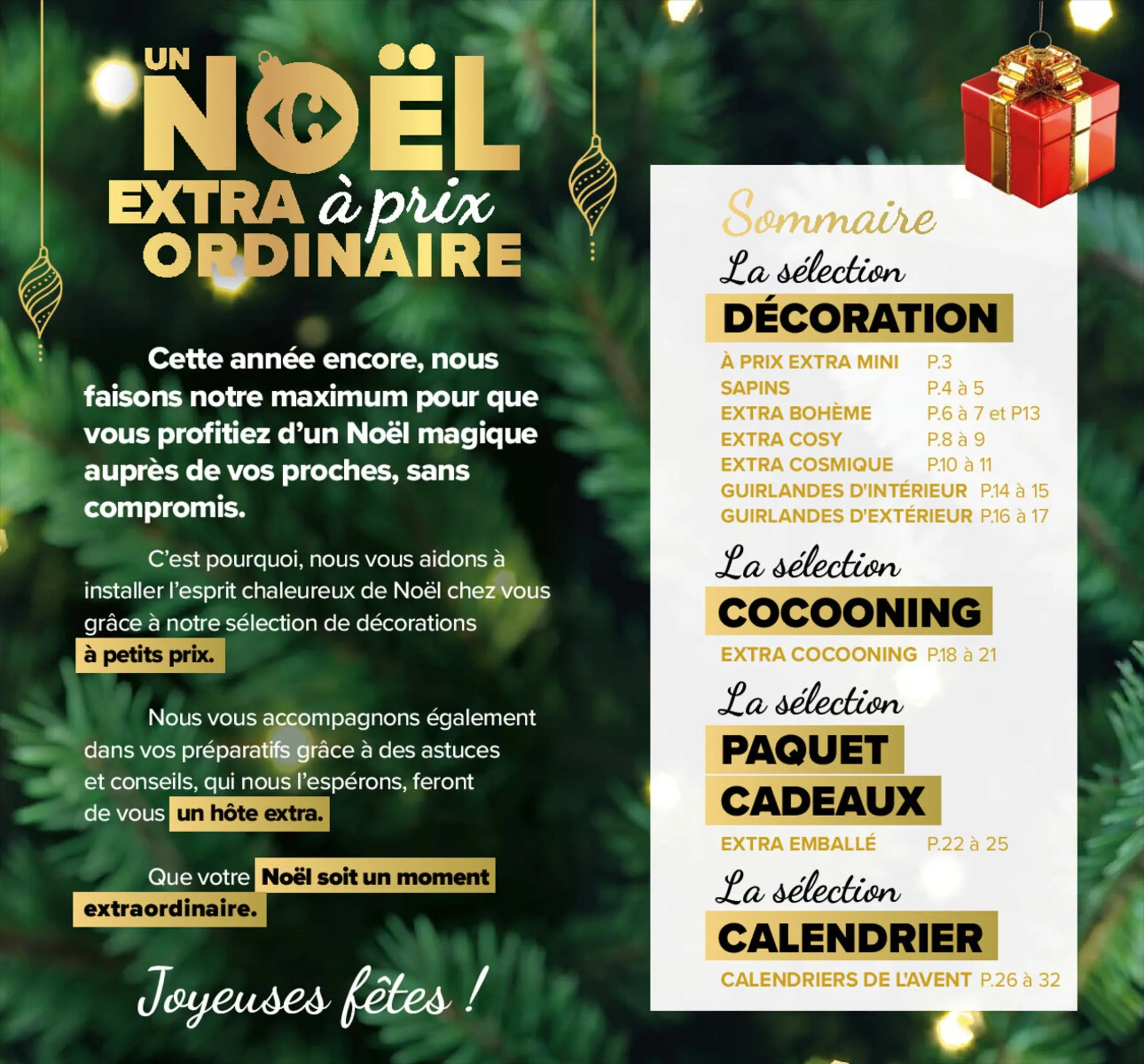 Catalogue UN NOEL EXTRA à prix ORDINAIRE, page 00002