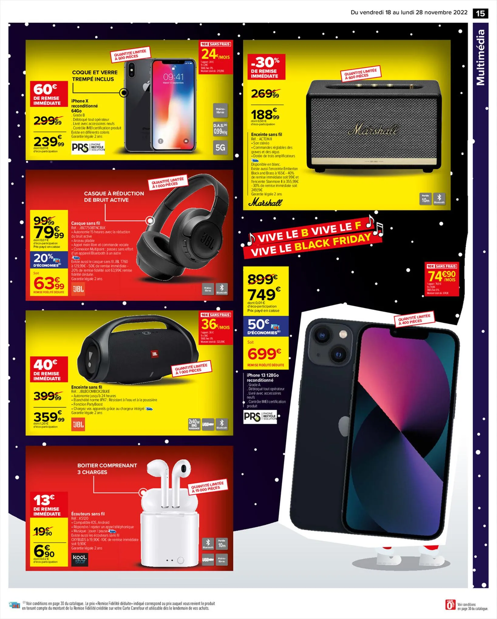 Catalogue BLACK FRIDAY Cest noël avant lheure, page 00015