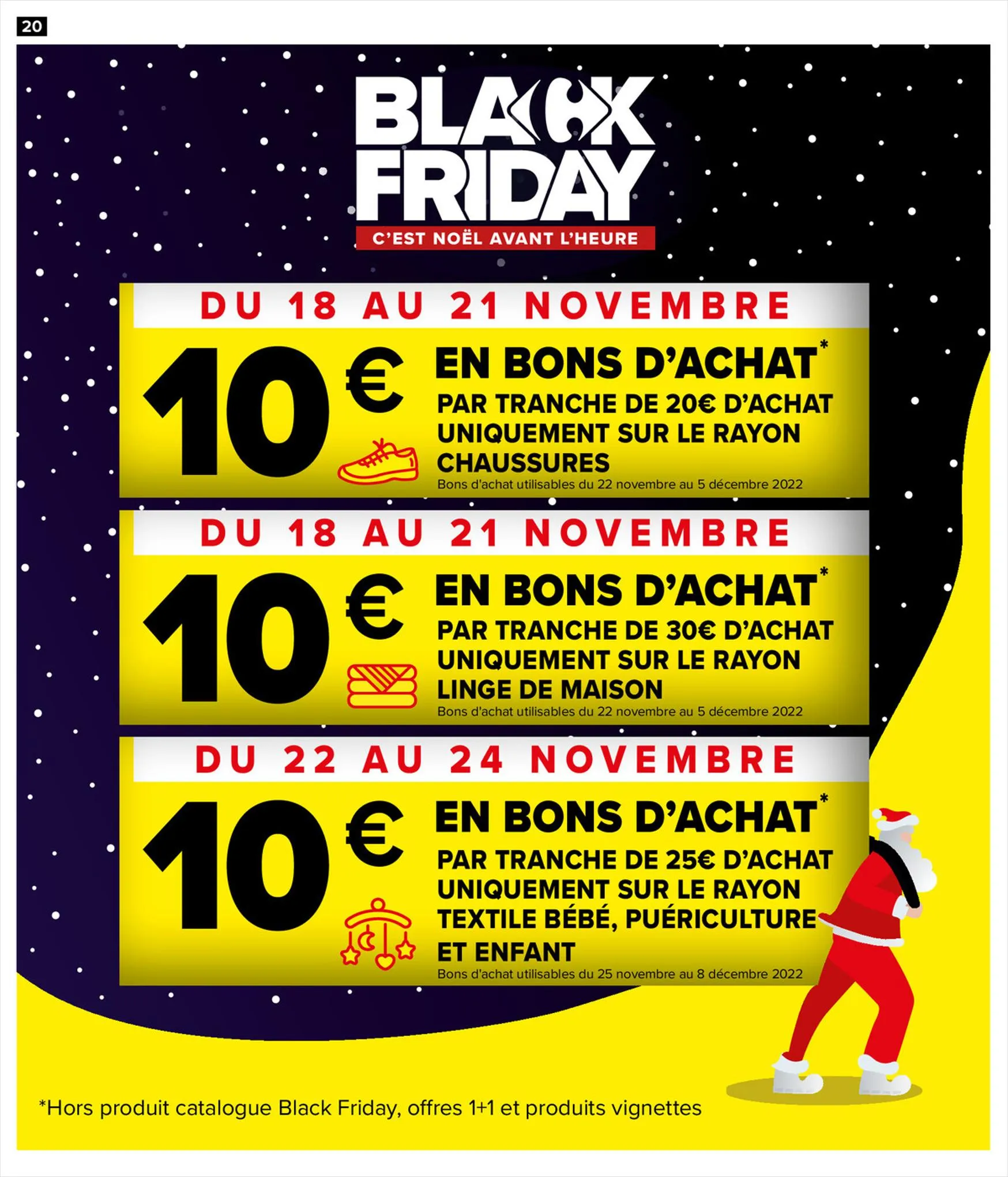 Catalogue BLACK FRIDAY Cest noël avant lheure, page 00020