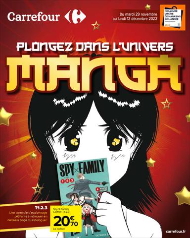 Catalogue Carrefour à Toulouse | Plongez dans lunivers Manga | 29/11/2022 - 12/12/2022