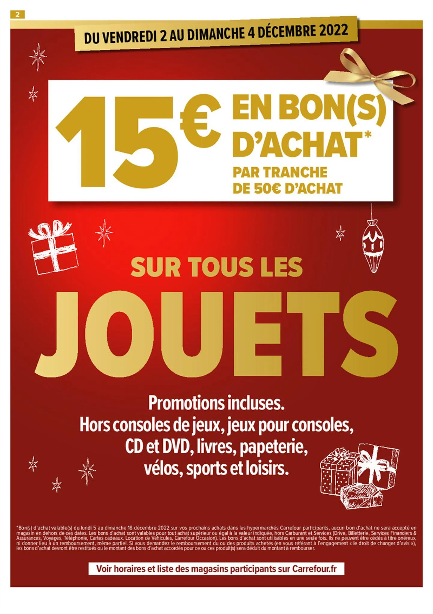 Catalogue Un Noël Extra à prix ordinaire, page 00002