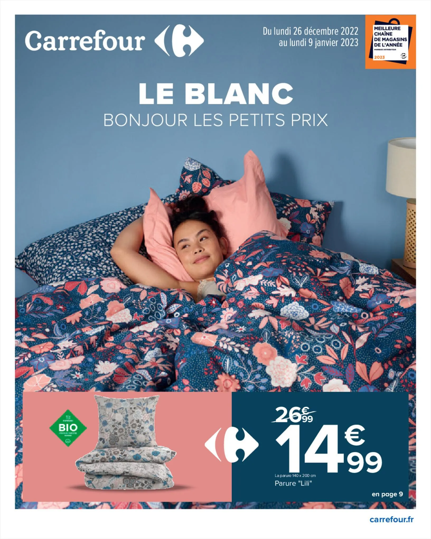 Catalogue Le Blanc Bonjour les Petits Prix, page 00001