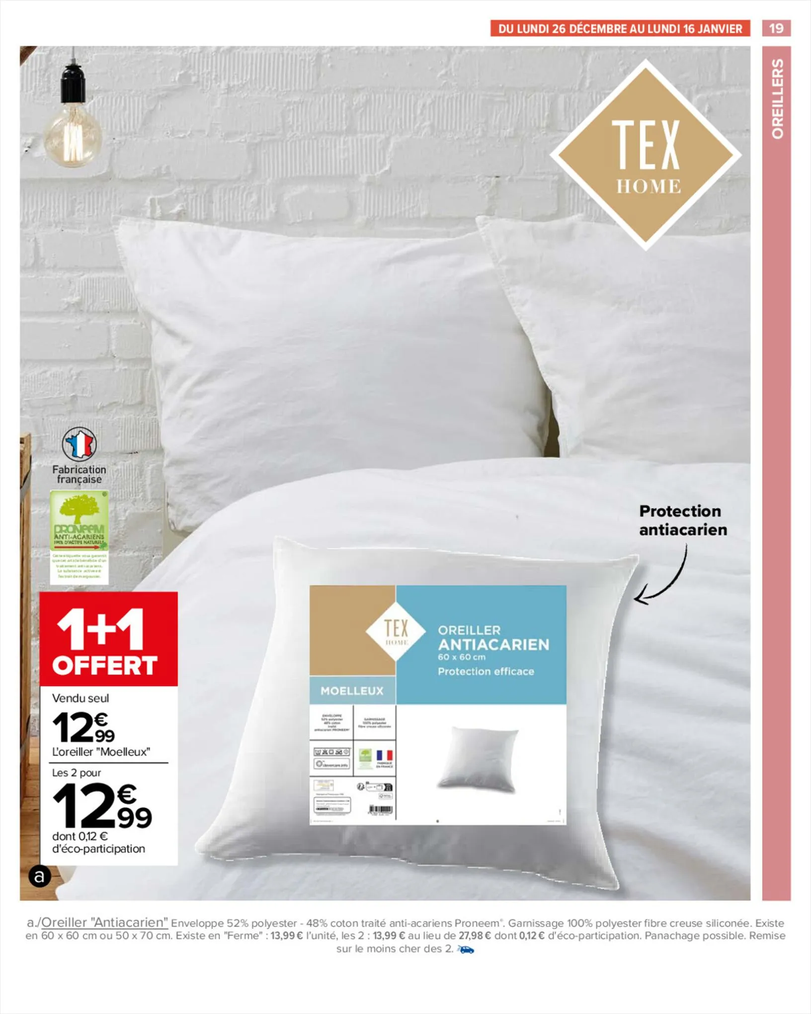 Catalogue Le Blanc Bonjour les Petits Prix, page 00019