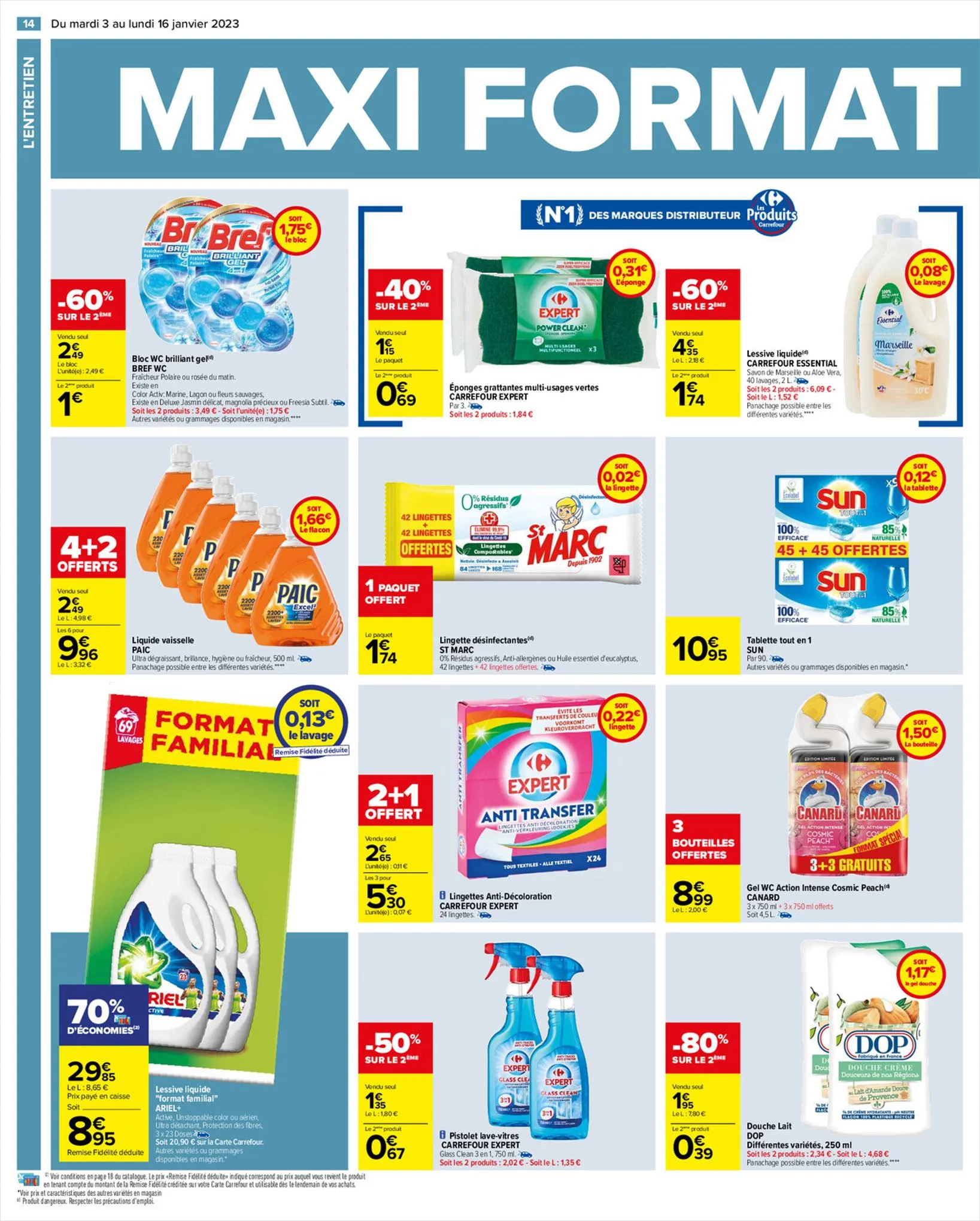 Catalogue MAXI FORMAT MINI PRIX, page 00014