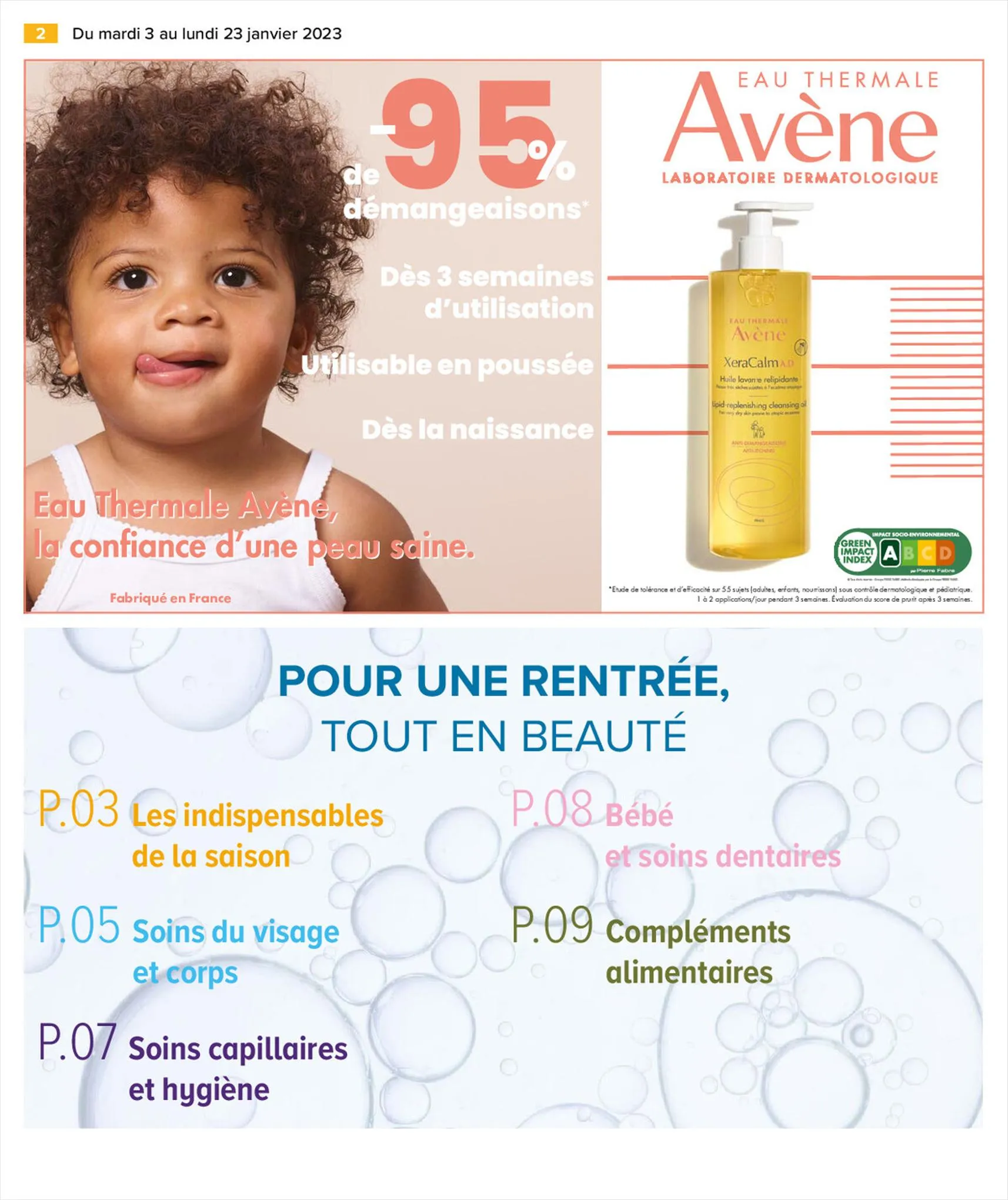 Catalogue Parapharmacie Beauté, santé et bien-être, page 00002