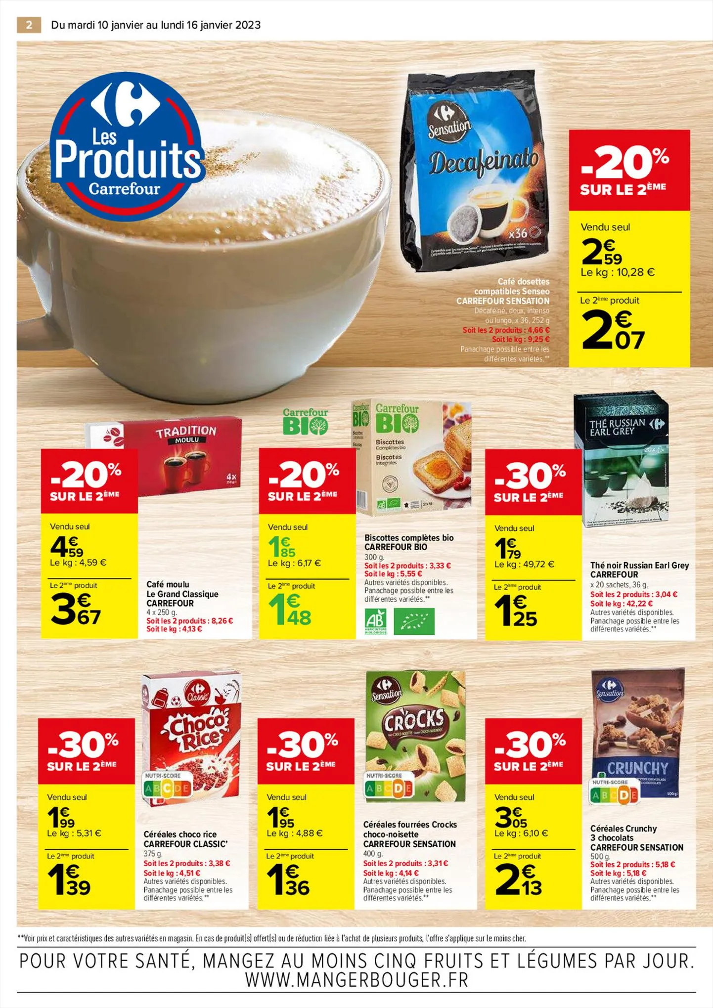 Catalogue Les Produits Carrefour, page 00002