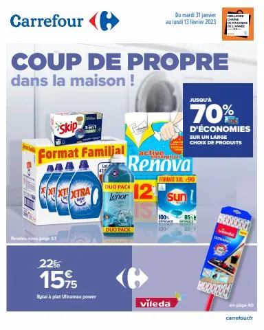 Coup de propre dans la maison