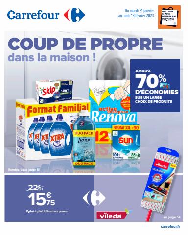 Catalogue Carrefour à Nice | Coup de propre dans la maison | 31/01/2023 - 13/02/2023