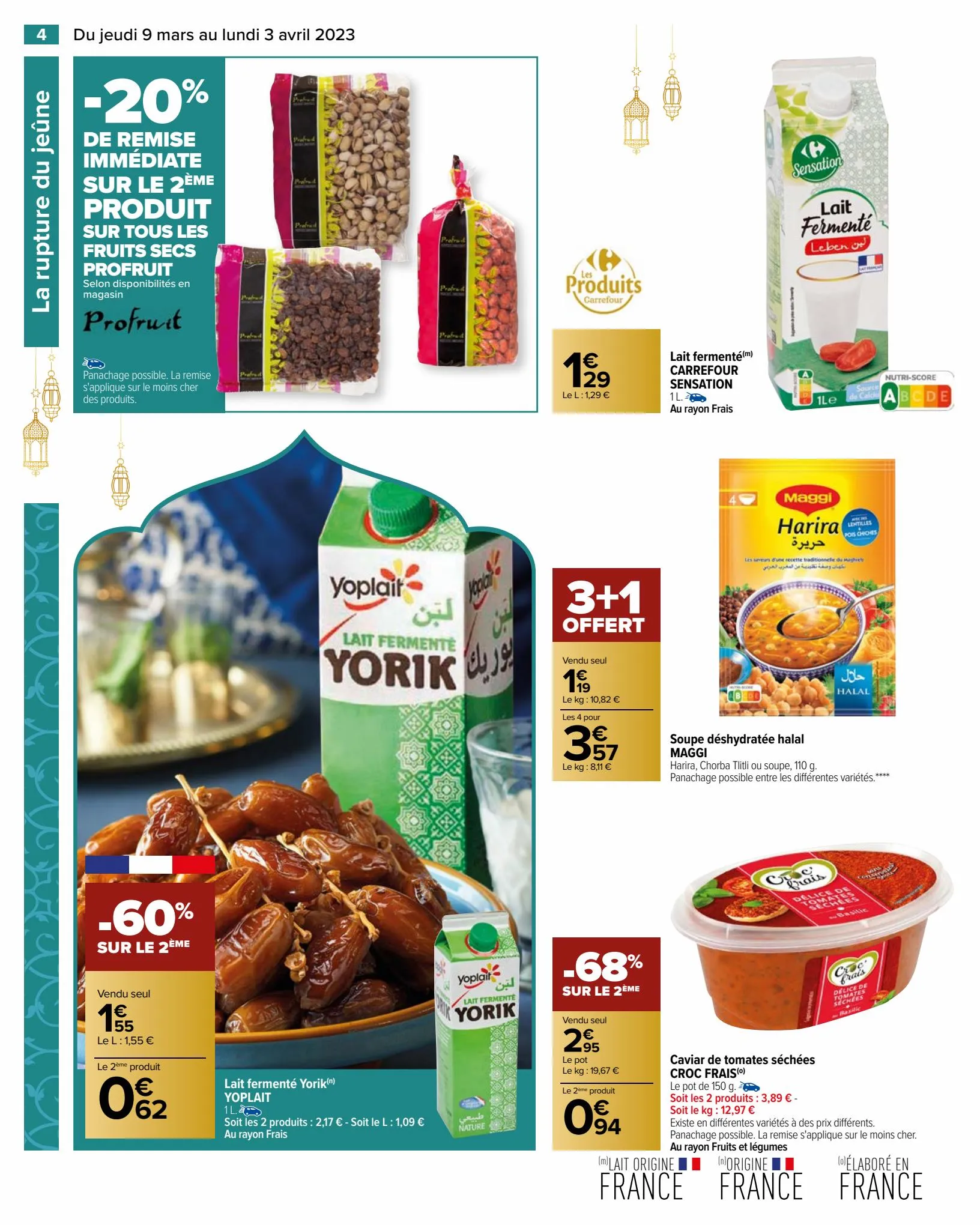 Catalogue Tout le Ramadan a`petits prix, page 00004