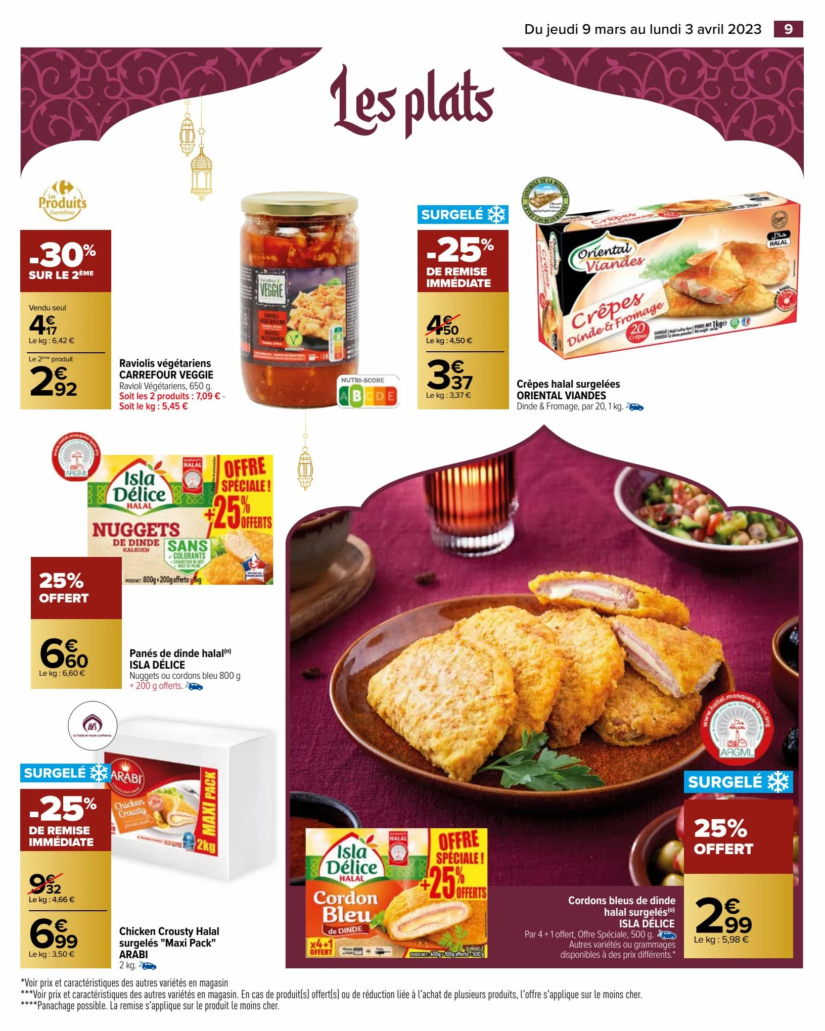 Catalogue Tout le Ramadan a`petits prix, page 00009