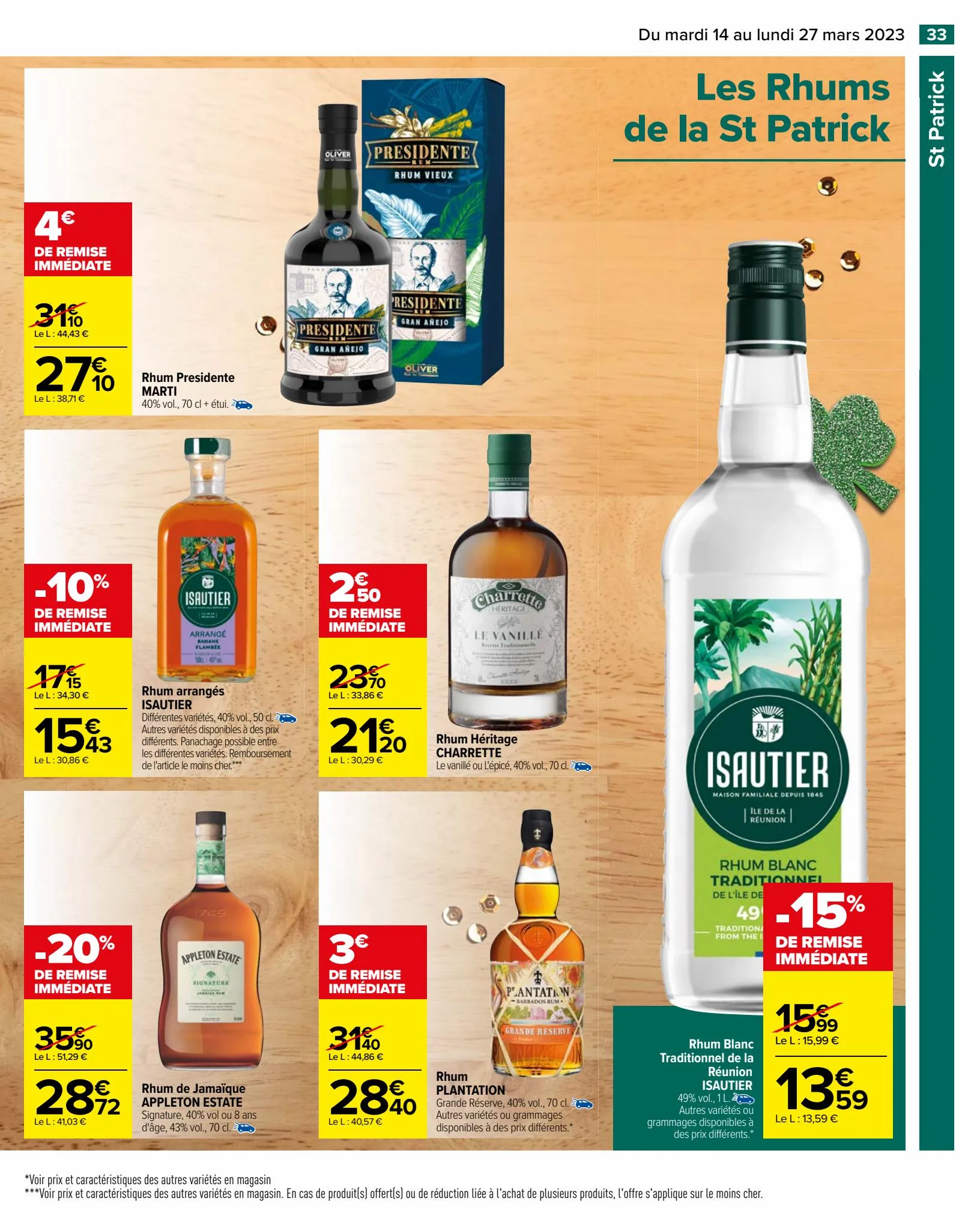 Catalogue -30% D’ÉCONOMIES SUR TOUS LES WHISKY LABEL 5, page 00033