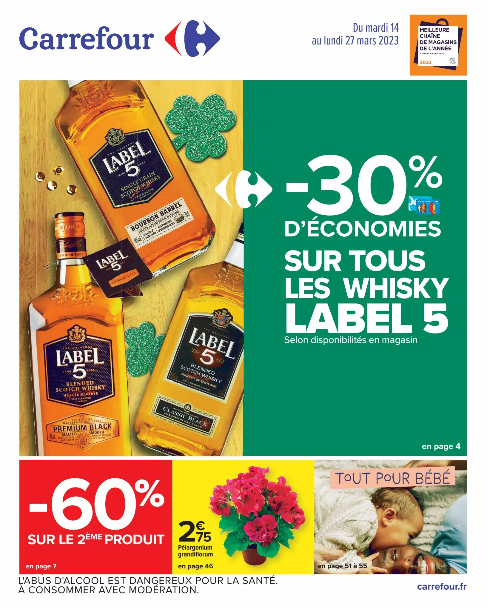 Catalogue -30% D’ÉCONOMIES SUR TOUS LES WHISKY LABEL 5, page 00001