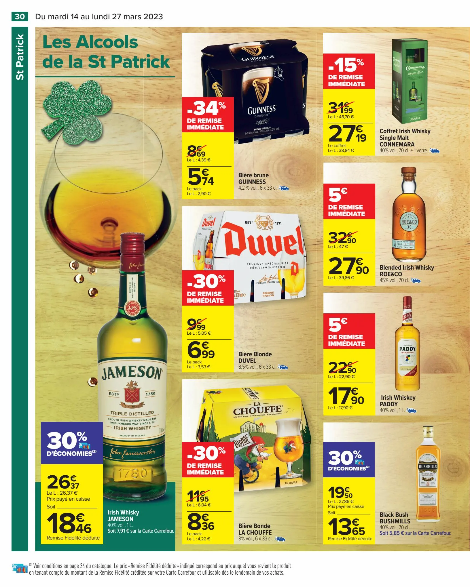 Catalogue -30% D’ÉCONOMIES SUR TOUS LES WHISKY LABEL 5, page 00030