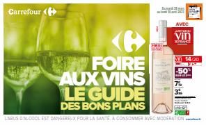 Promos de Hyper-Supermarchés | Foire aux vins sur Carrefour | 28/03/2023 - 10/04/2023