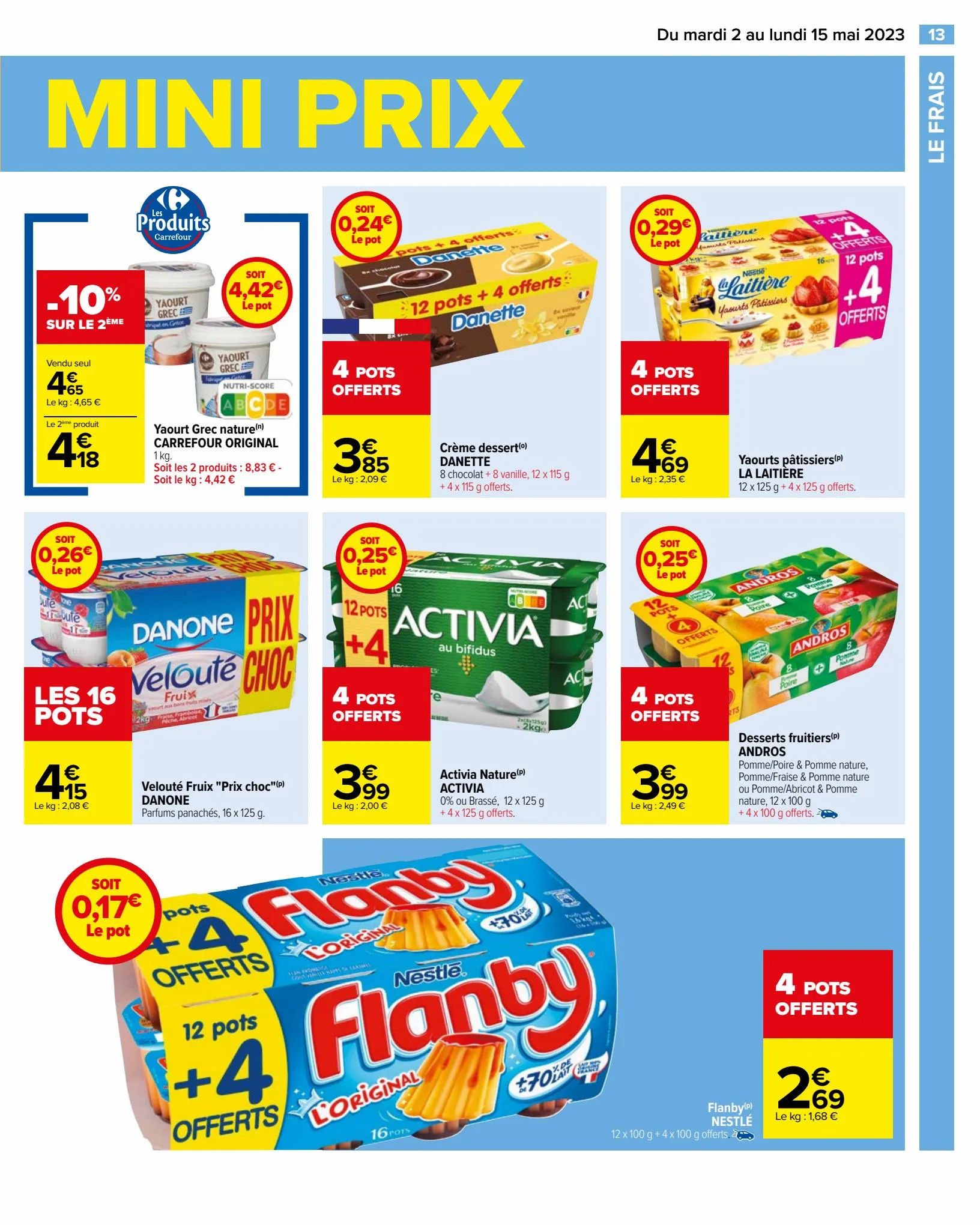 Catalogue Maxi format Mini prix, page 00015