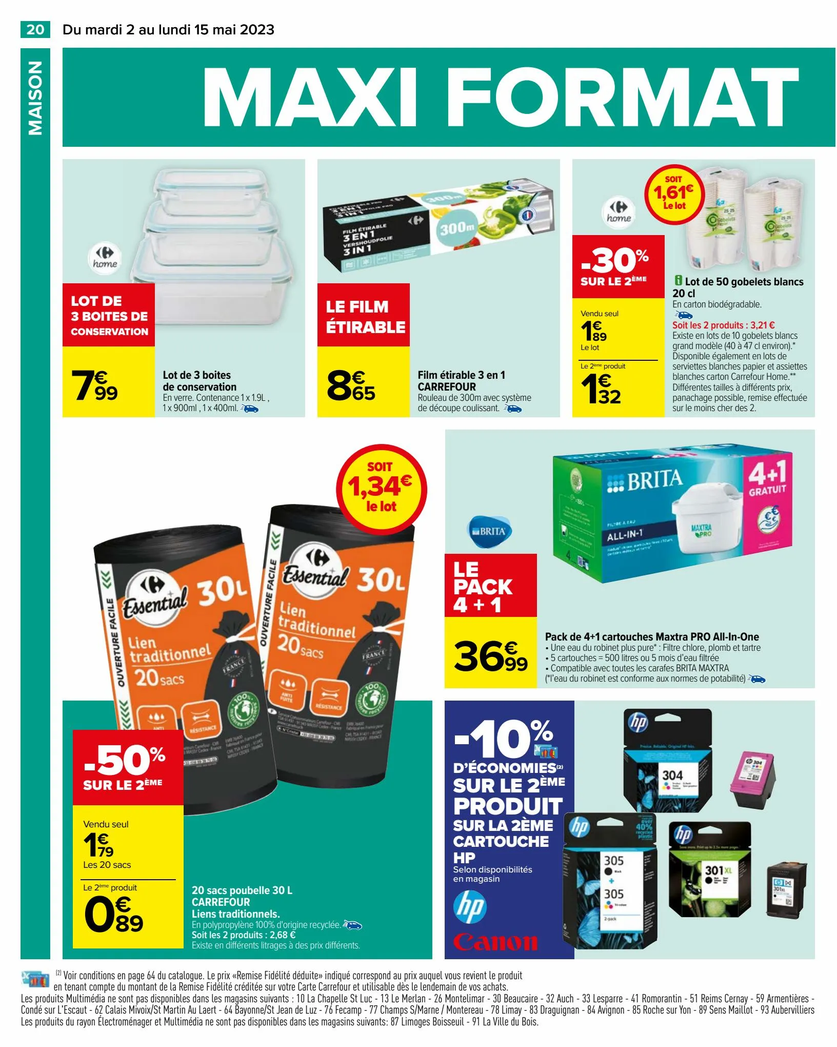 Catalogue Maxi format Mini prix, page 00022