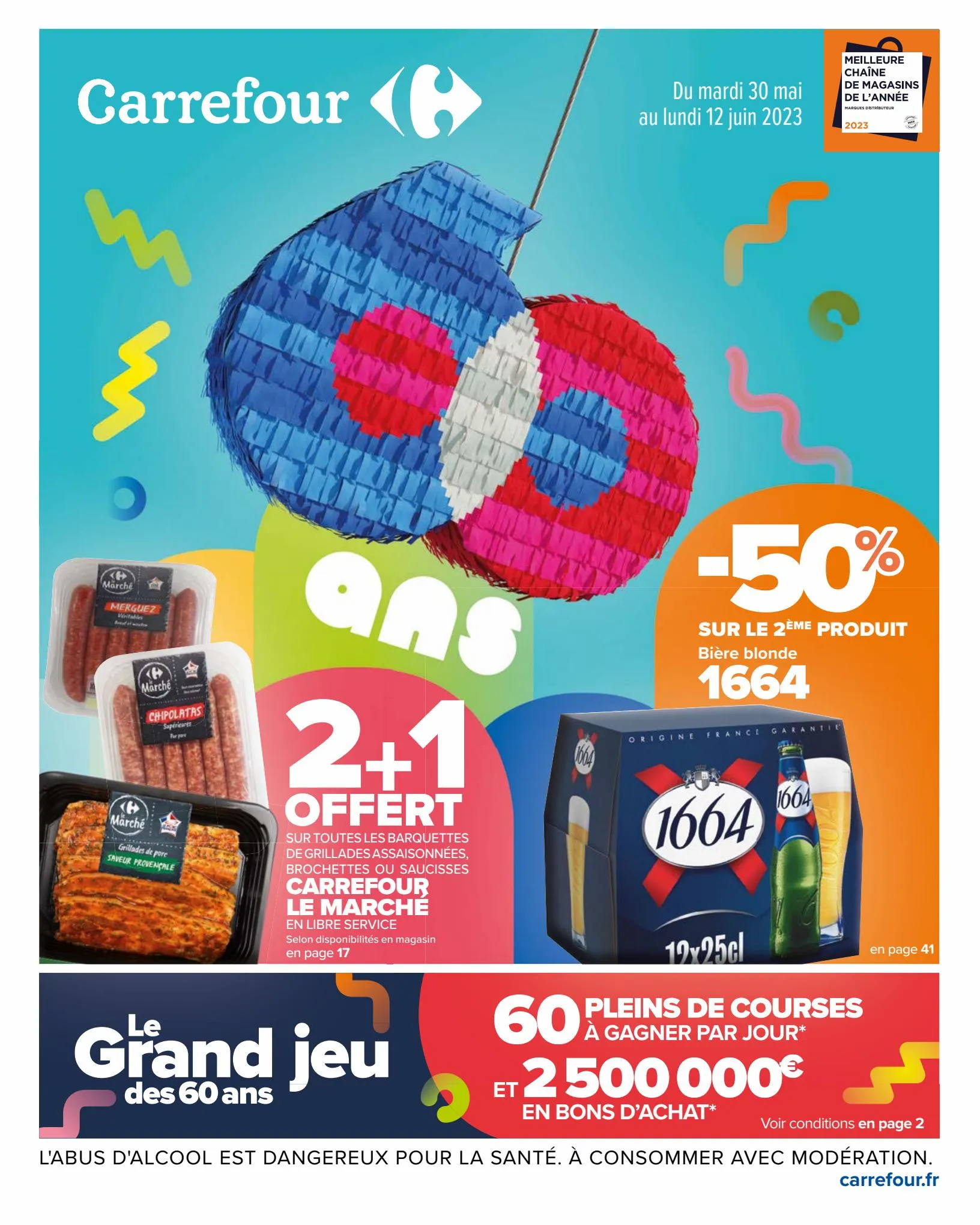 Catalogue Carrefour fête ses 60 ans, page 00001