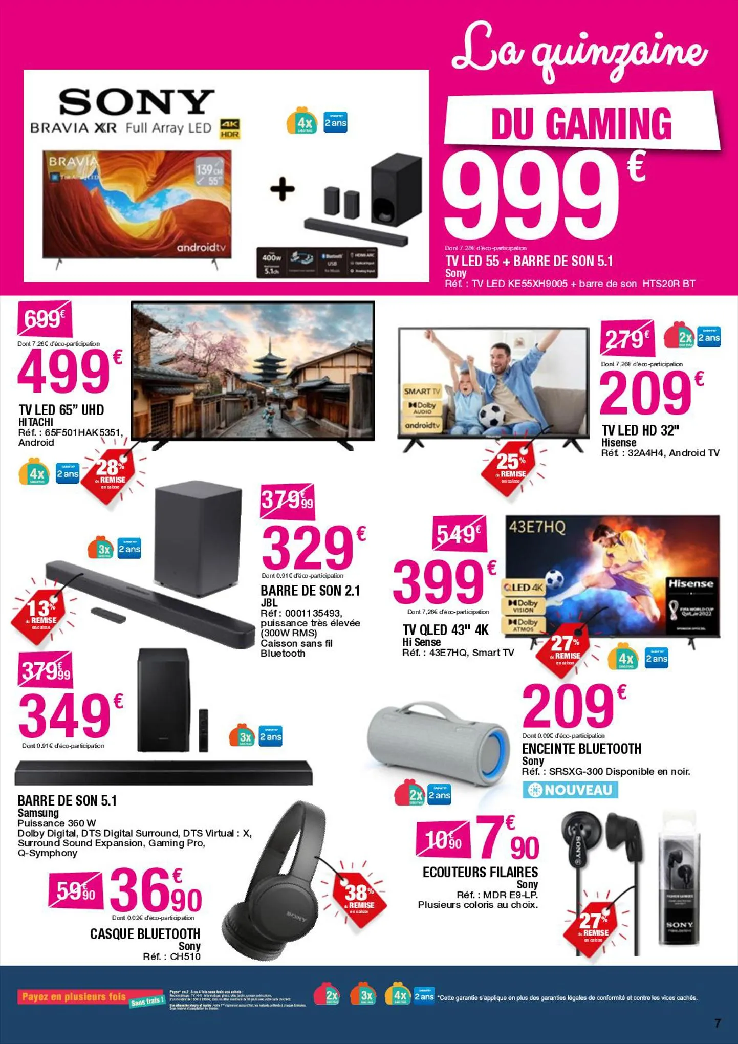 Catalogue Carrefour GAMING ZONE SPECIAL VACANCES-DIGITAL, page 00007