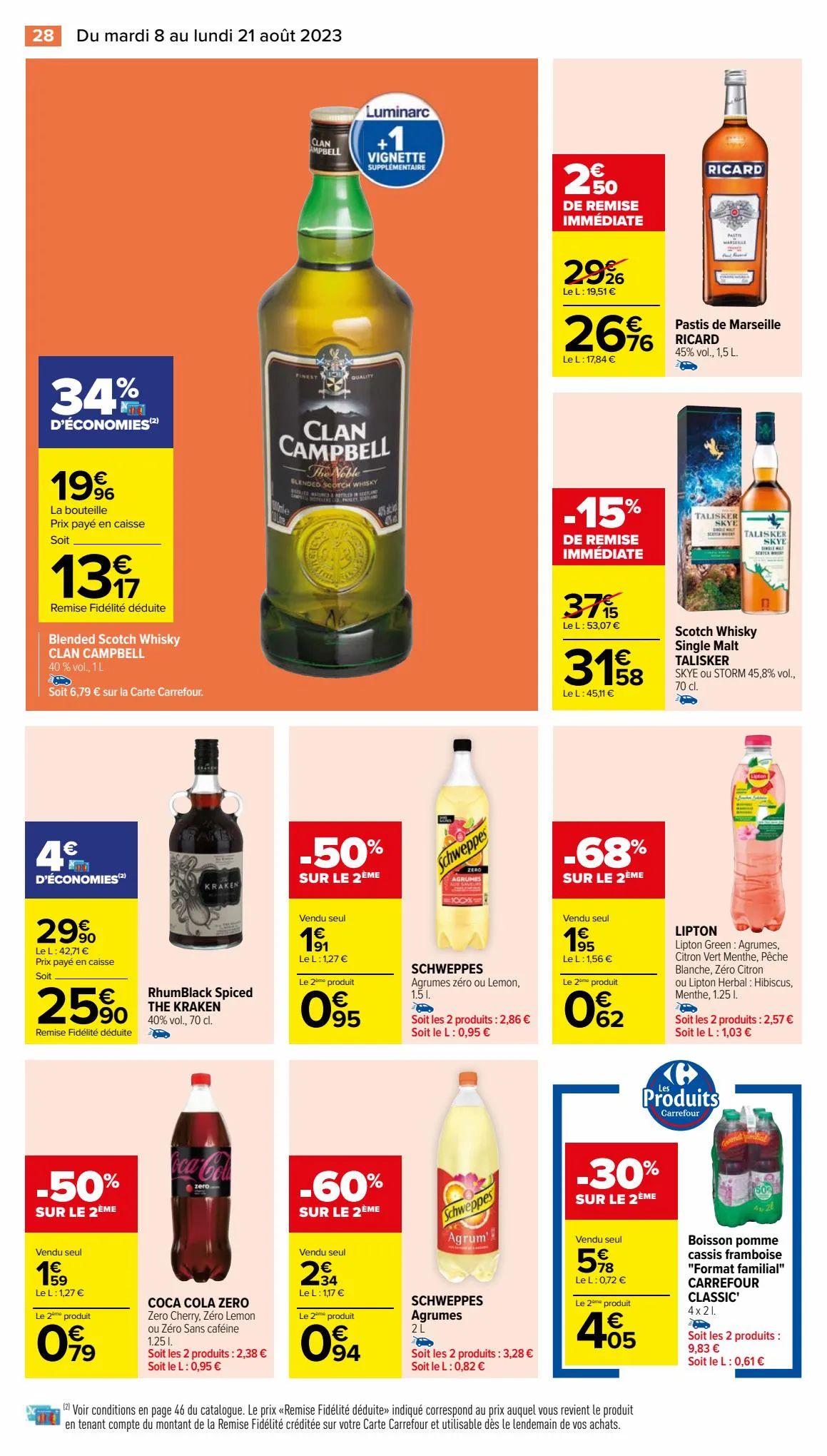 Catalogue -50% de remise immédiate sur le 2ème produit, page 00034