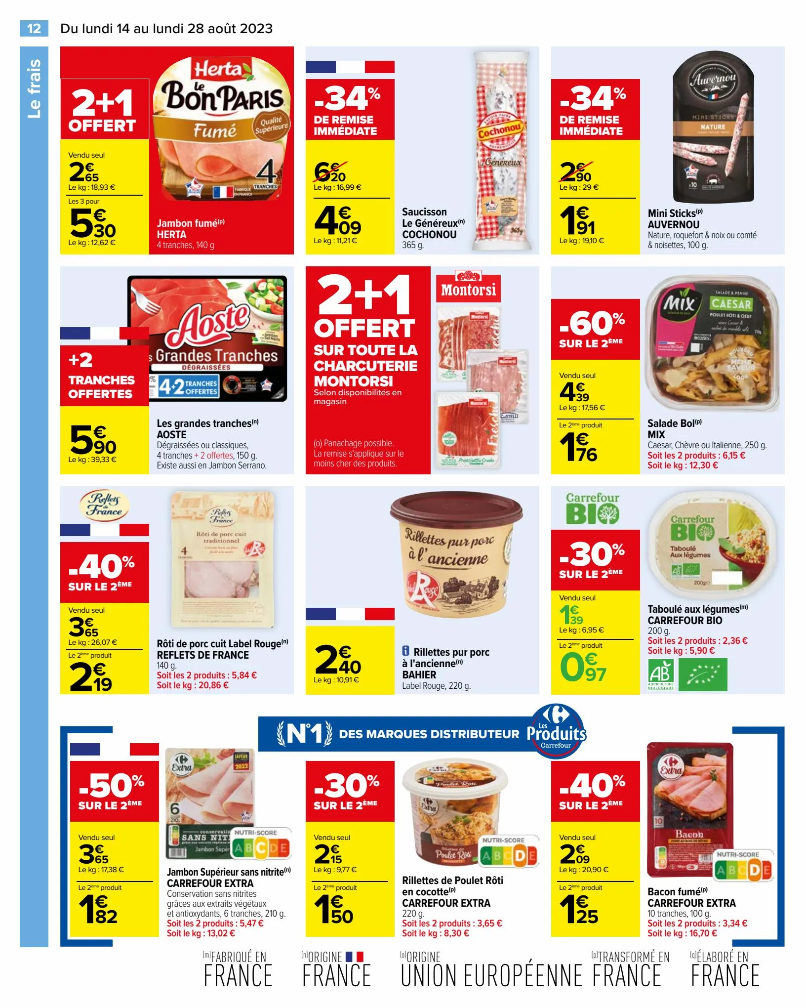 Catalogue Un MIAM pour les produits laitiers, page 00014