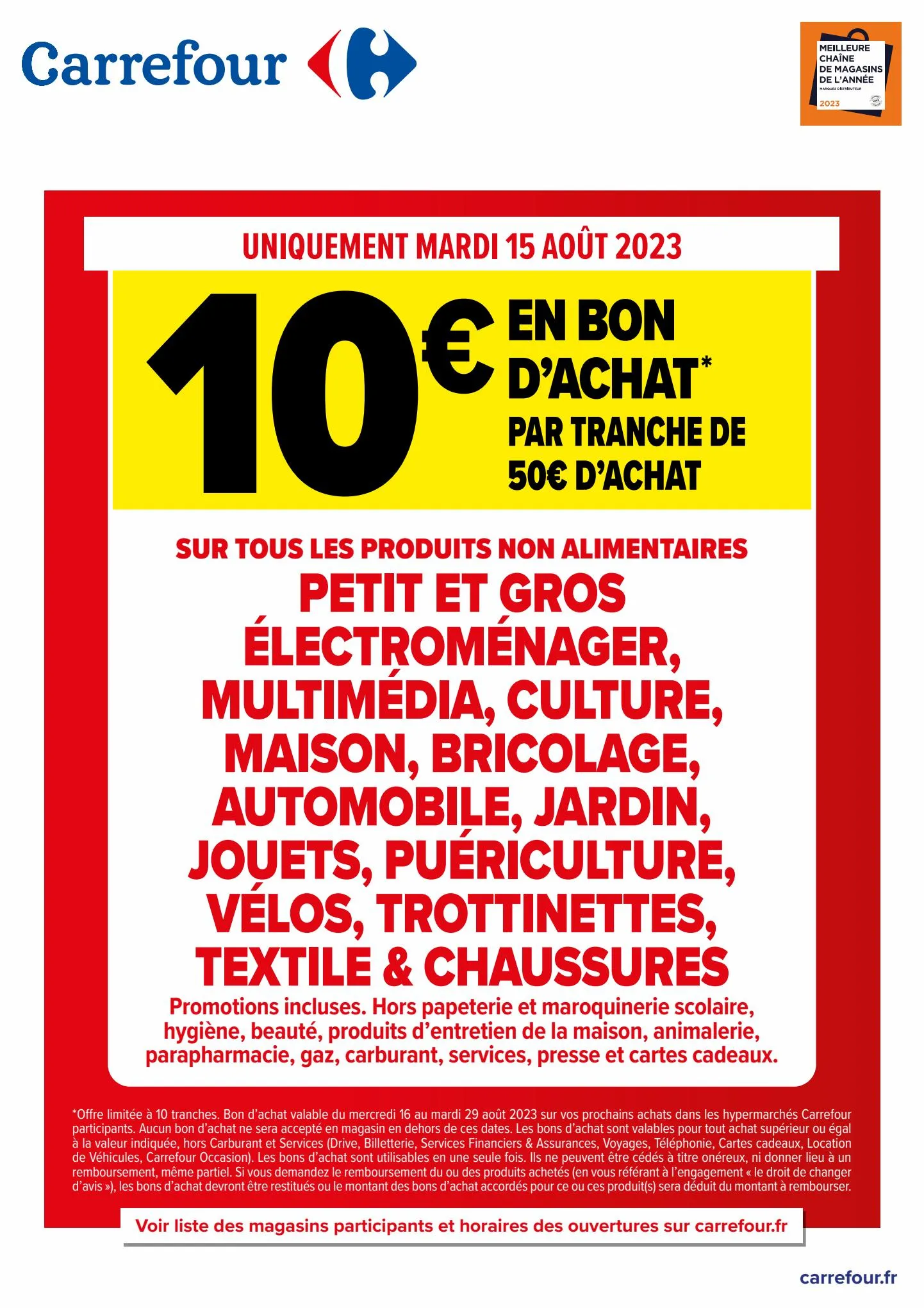 Catalogue 10€ en bon d'achat, page 00001