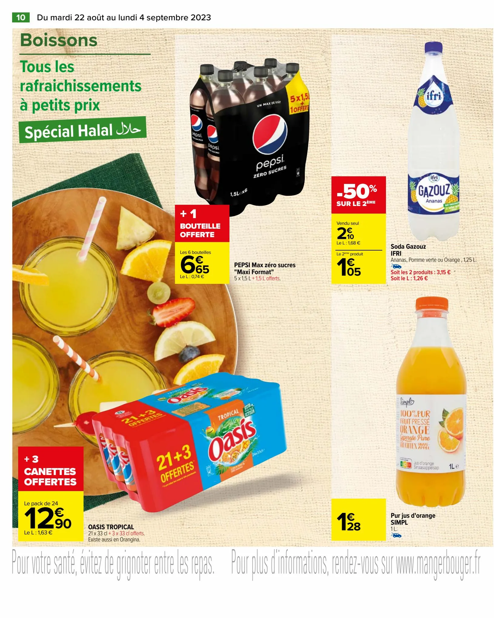 Catalogue Les petits prix Halal d'Août , page 00012