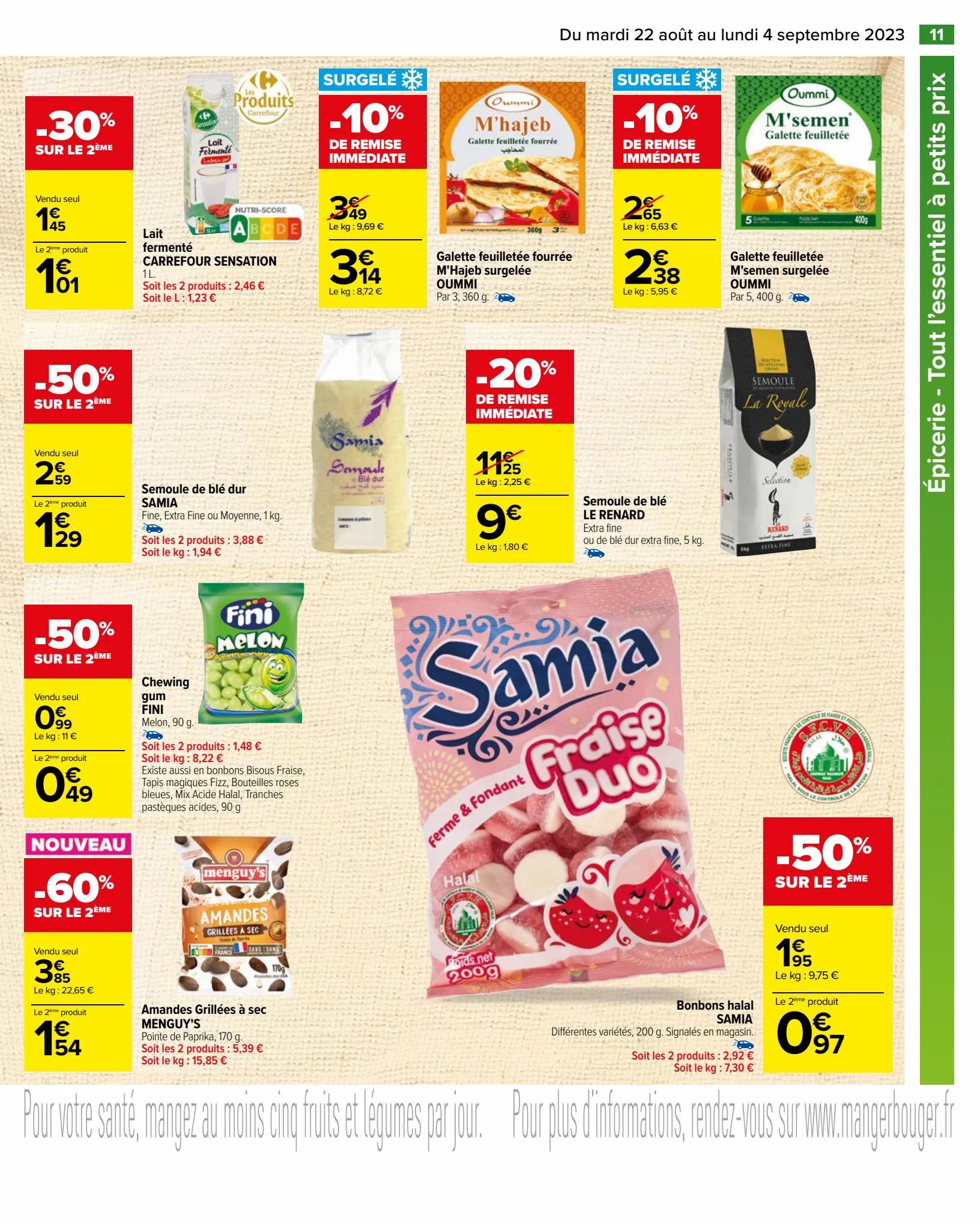 Catalogue Les petits prix Halal d'Août , page 00013