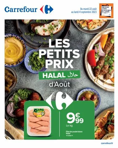 Les petits prix Halal d'Août 