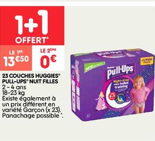 Huggies Pull Ups Couche De Nuit Garcon 2 4 Ans 18 23 Kg Bebe Puericulture Apprentissage De La Proprete