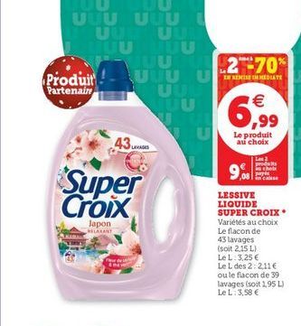 Lessive Liquide Super Croix