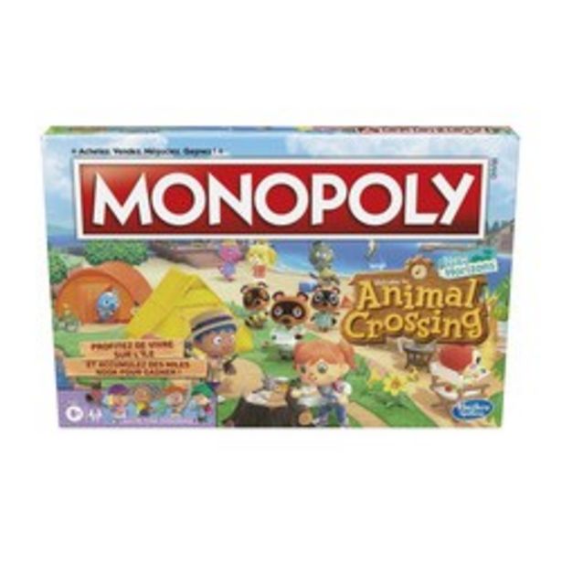 Monopoly Animal Crossing offre à 27,99€
