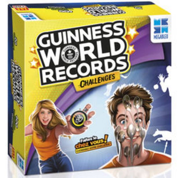 Jeu Guiness World Records Challenges offre à 17,49€