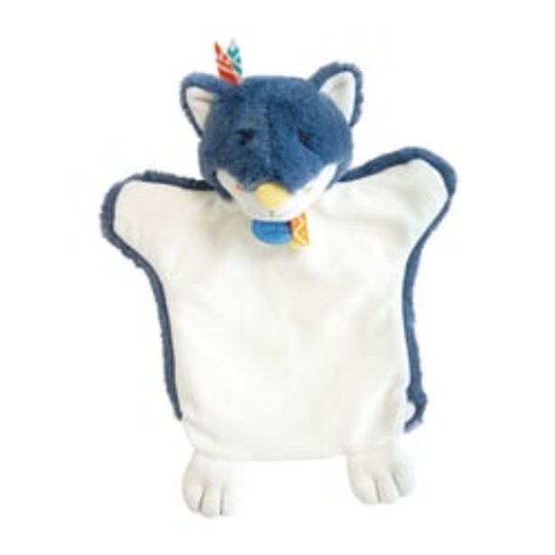 Marionnette loup bleu offre à 12,59€