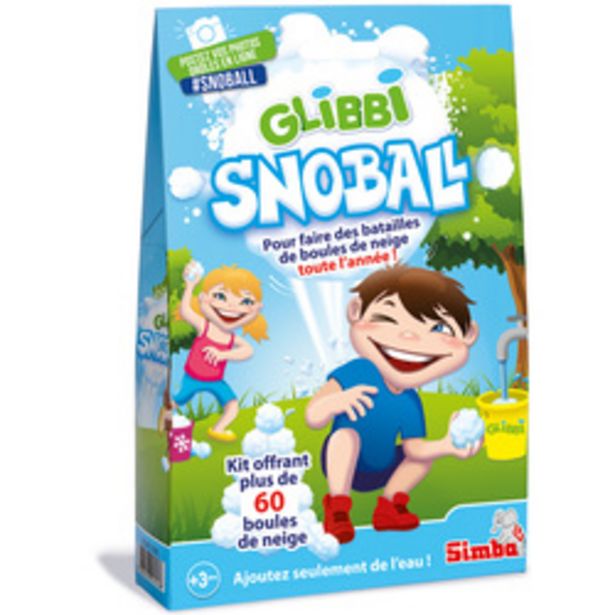 Glibbi snowball - jeu d'extérieur - boules de neige offre à 6€ sur King Jouet