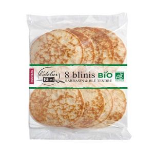 Blinis Bio offre à 3,1€ sur franprix