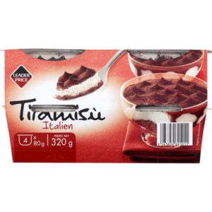 Tiramisu offre à 3,69€ sur franprix