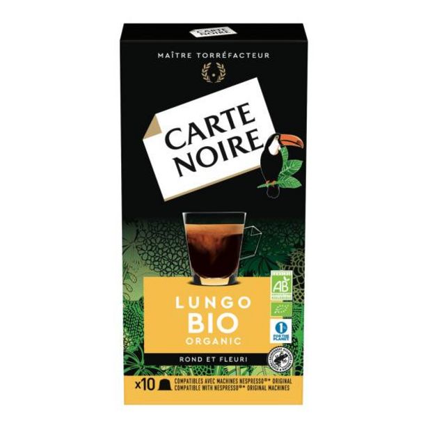 Café capsules compatibles Nespresso long... offre à 3,55€