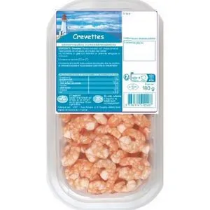 Crevettes décortiquées offre à 6,45€ sur franprix