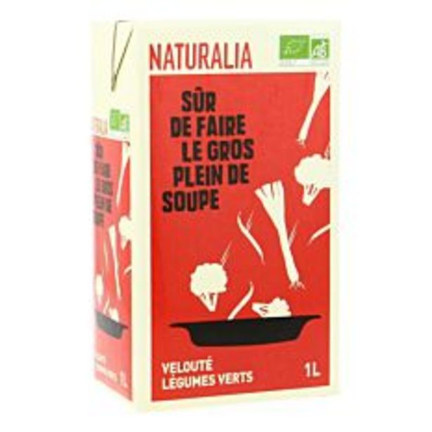 Velouté de Légumes Verts 1L Bio offre à 2,5€