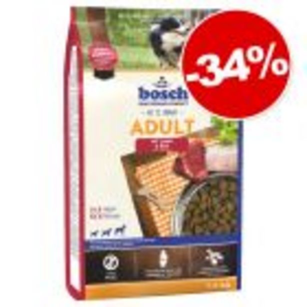 Croquettes bosch Adult agneau, riz 2 kg pour chien : 34 % de remise ! offre à 5,66€ sur Zooplus