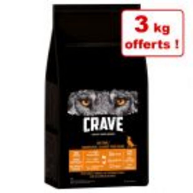 Croquettes Crave pour chien 11 kg + 3 kg offerts ! offre à 81,69€ sur Zooplus