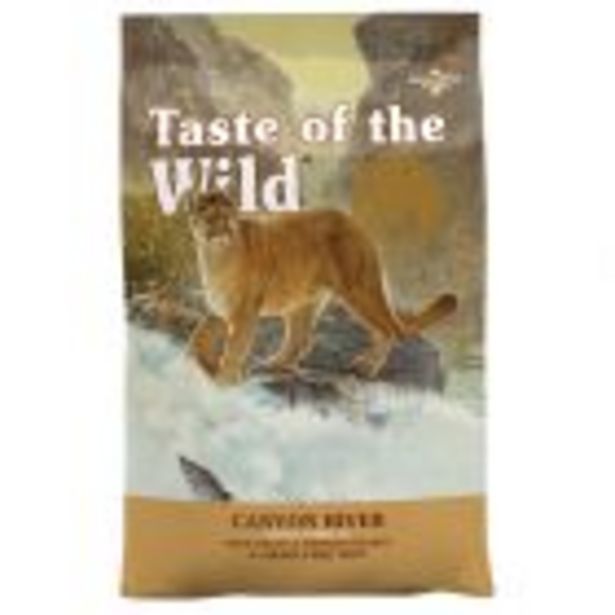 Taste of the Wild Canyon River pour chat offre à 16,99€ sur Zooplus