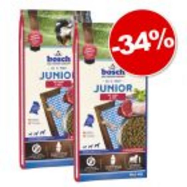 Croquettes bosch Junior agneau, riz 2 x 1 kg pour chiot : 34 % de remise ! offre à 4,61€ sur Zooplus