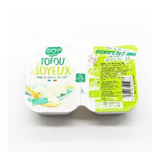 Tofu Soyeux 2 X120 G Soy offre à 2,65€