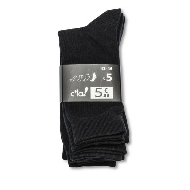 Chaussettes NOIR C LA