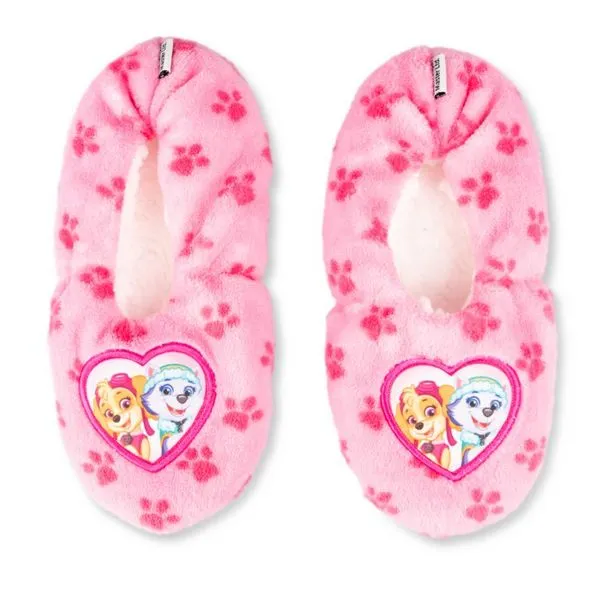 chaussettes rose paw patrol fille