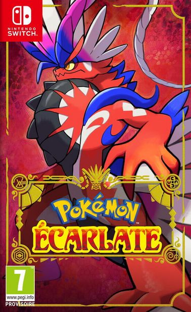 Pokémon Ecarlate offre à 59,99€ sur Micromania
