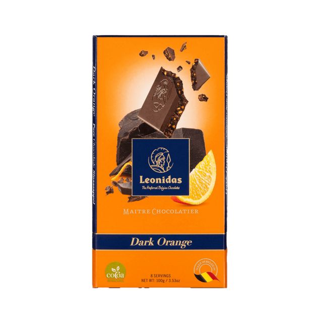 Leonidas Tablet Dark Chocolate & Orange, 100 g offre à 18,25€ sur Leonidas